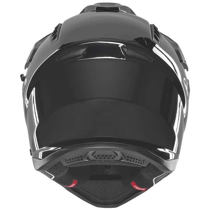 Čelada za enduro motor NOX N350 črne barve
