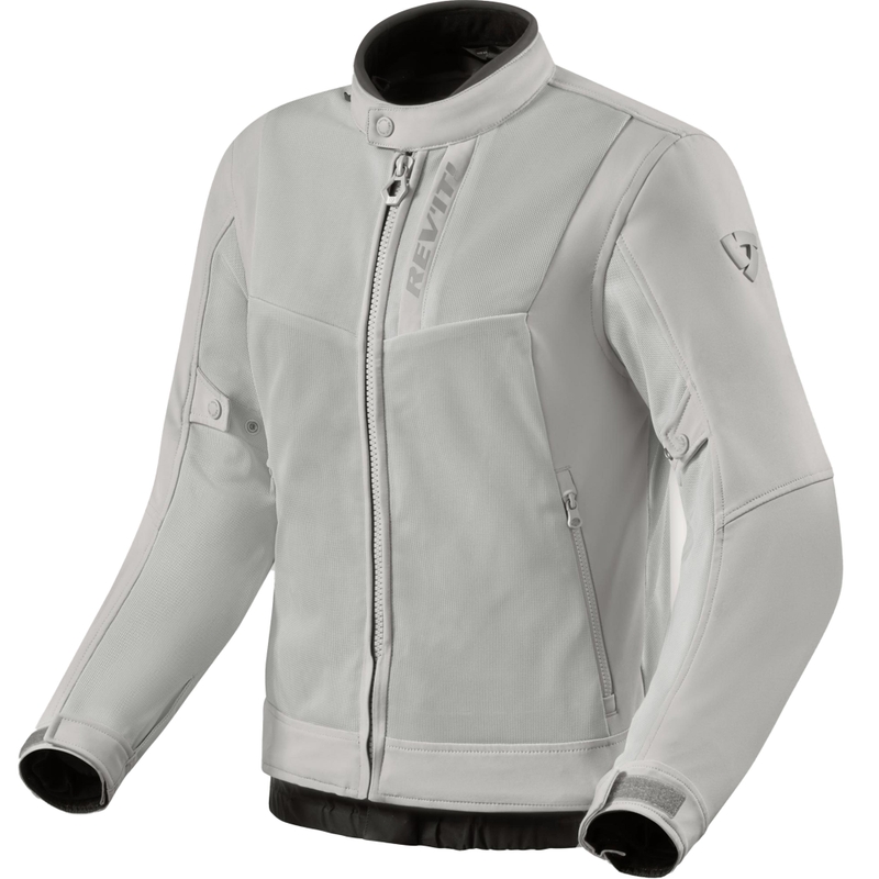Ženska motoristična jakna Revit Highcrest, srebrna