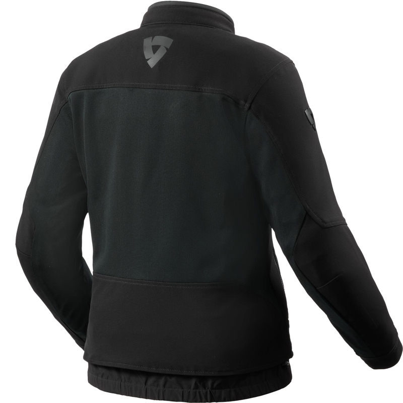 Ženska motoristična jakna Revit Highcrest črne barve