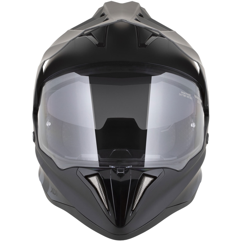 Enduro motoristična čelada ZED XD1 mat črno-temno siva