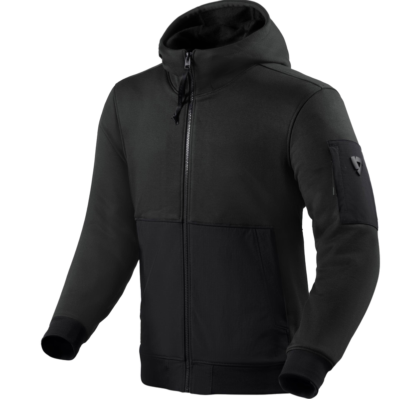 Motoristična jakna Revit Oakwood črne barve