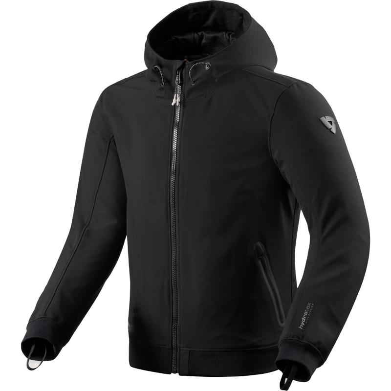 Moto jakna Revit Saros WB Softshell črna