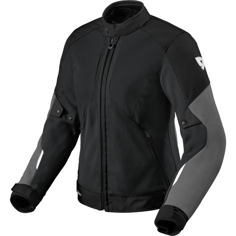 Ženska motoristična jakna Revit Torque 3 H2O črne barve