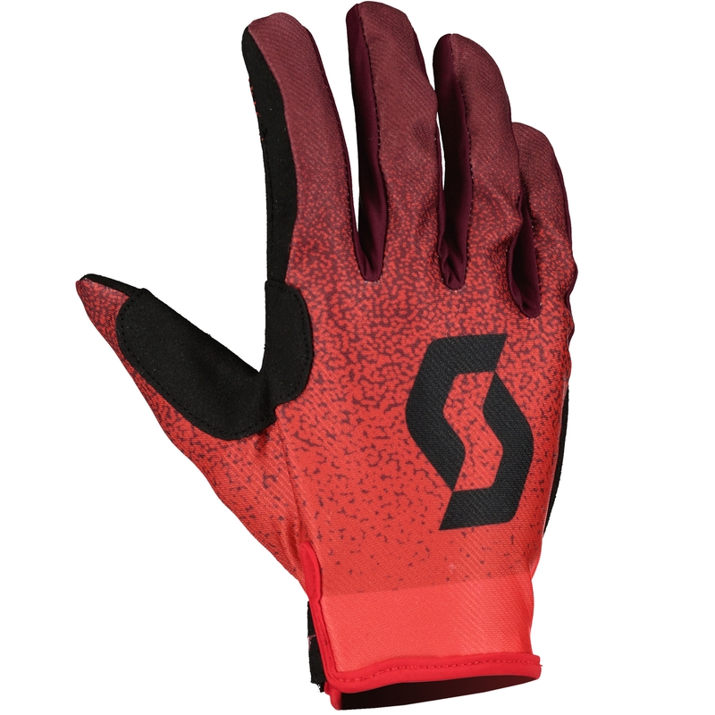 Motokros rokavice SCOTT 350 DIRT EVO rdeče-črne