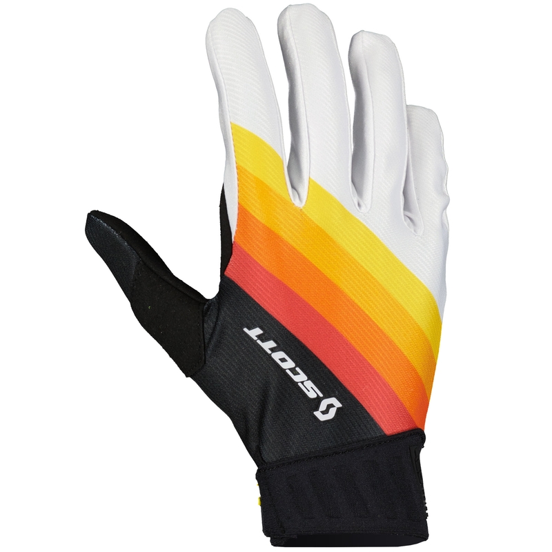 Motokros rokavice SCOTT 450 Prospect oranžno-rumene