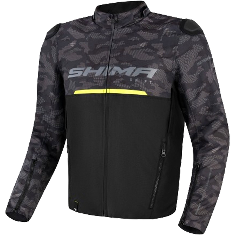 Motoristična jakna Shima Drift camo-black