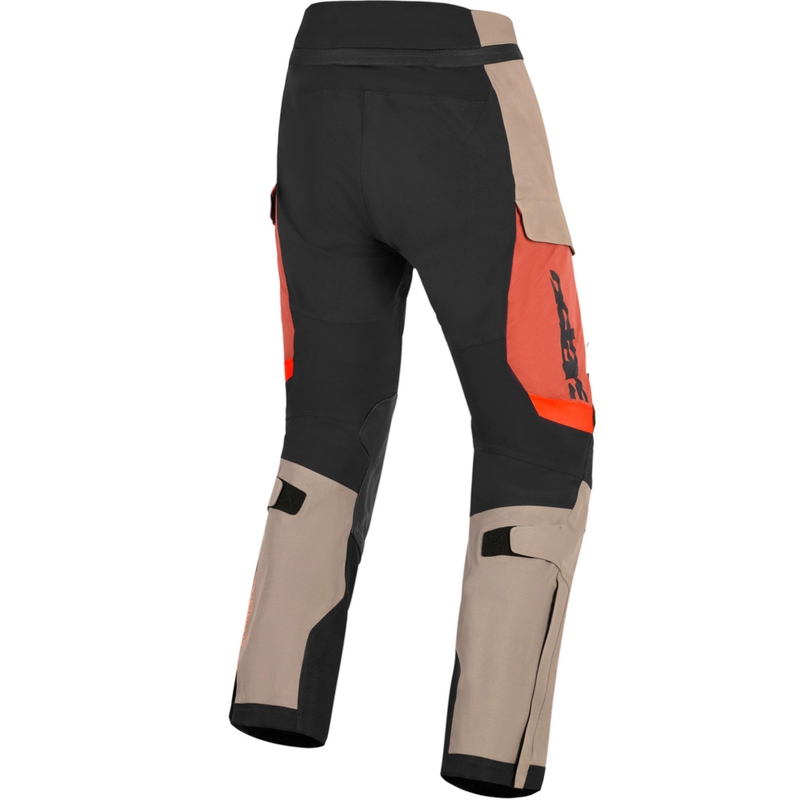 Alpinestars Halo PRO Drystar XF motoristične hlače svetlo rjave-temno oranžne-črne