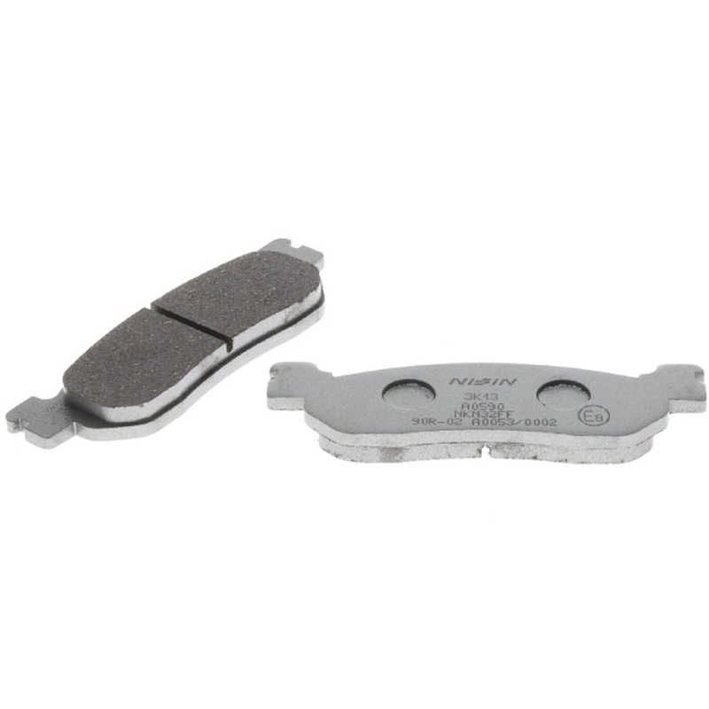 Zavorne ploščice NISSIN pol-kovinske zmesi 100x31x9 mm 2 kos