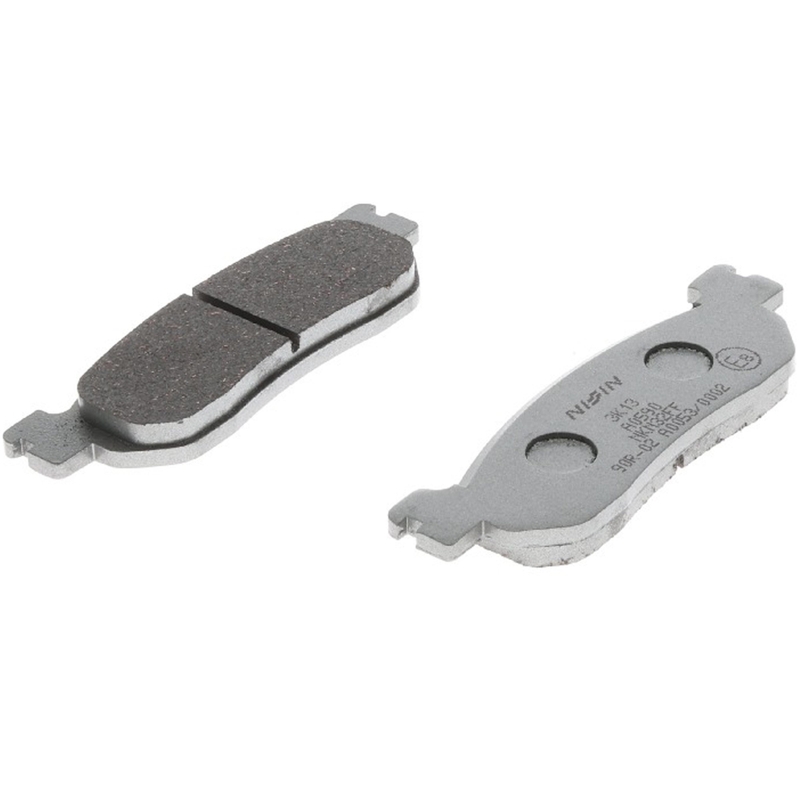 Zavorne ploščice NISSIN pol-kovinske zmesi 100x31x9 mm 2 kos
