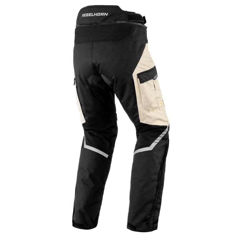Rebelhorn Patrol Motoristične hlače Black, Sand Grey