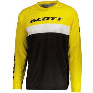 Motokros dres SCOTT 350 SWAP EVO črno-rumen
