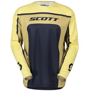 Motokros dres SCOTT 350 TRACK EVO bež-moder