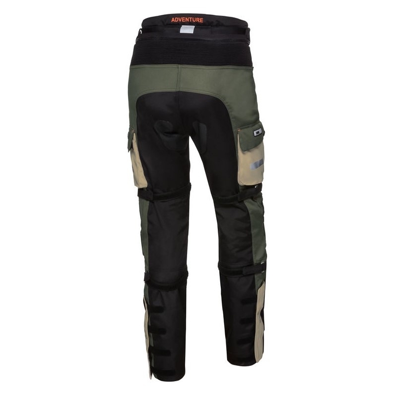 IXS Montevideo-RS1000 Beige-Green-Black Motoristične hlače razprodaja