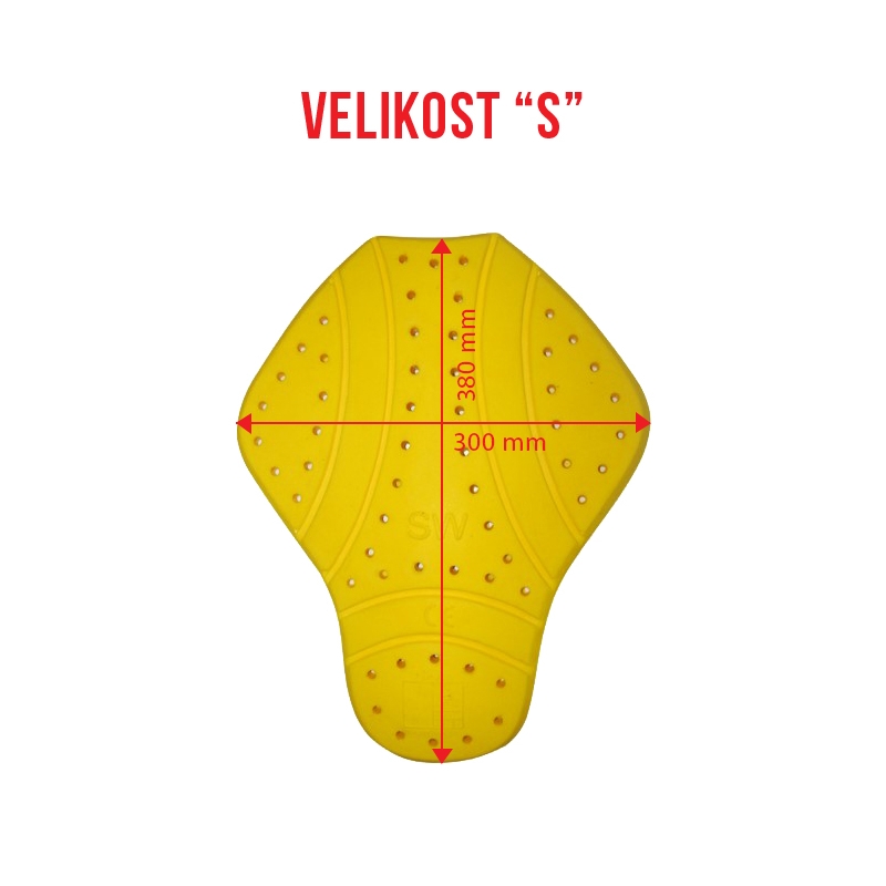 Komplet ščitnikov Power Shield - ramena, komolci, hrbet - 2. stopnja