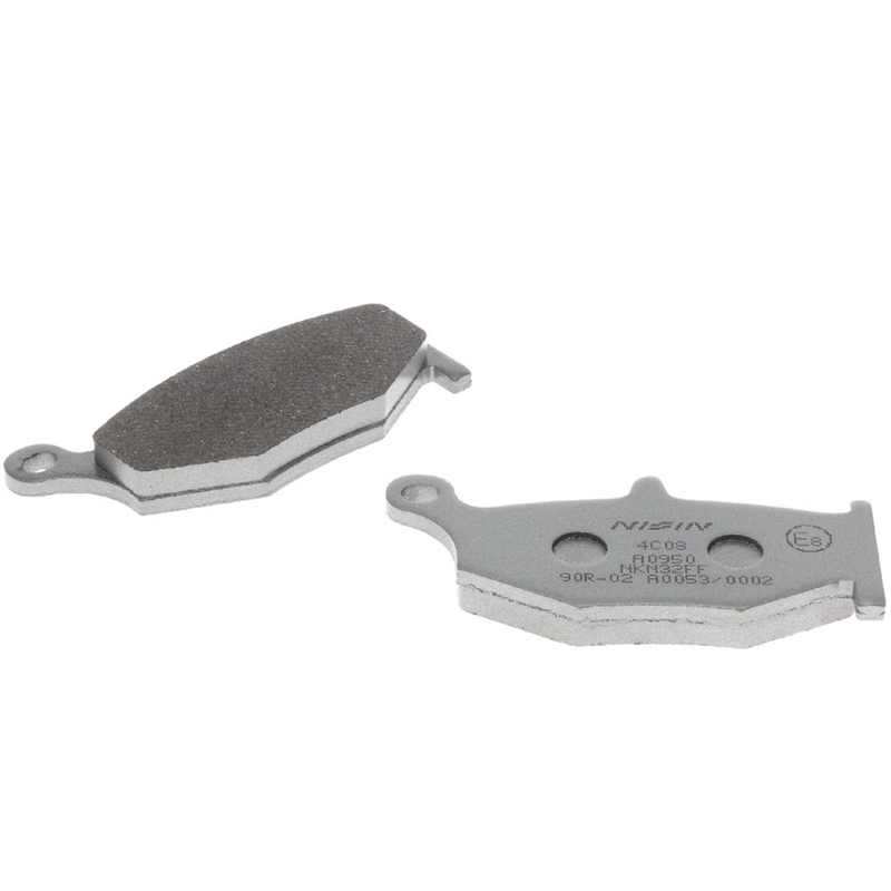 Zavorne ploščice NISSIN pol-kovinske zmesi 89,2 x 40,6 x 10 mm 2 kos