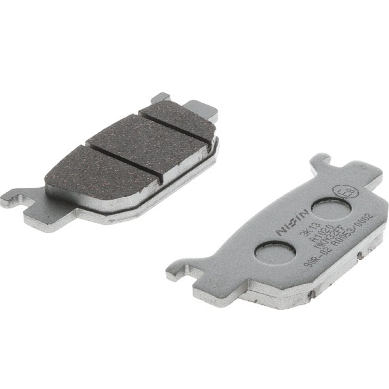 Zavorne ploščice NISSIN pol-kovinske zmesi 82x37,5x9 mm 2 kos