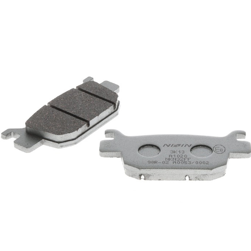 Zavorne ploščice NISSIN pol-kovinske zmesi 82x37,5x9 mm 2 kos