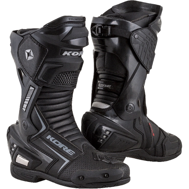 Moto škornji Kore Sport 2.0 črne barve