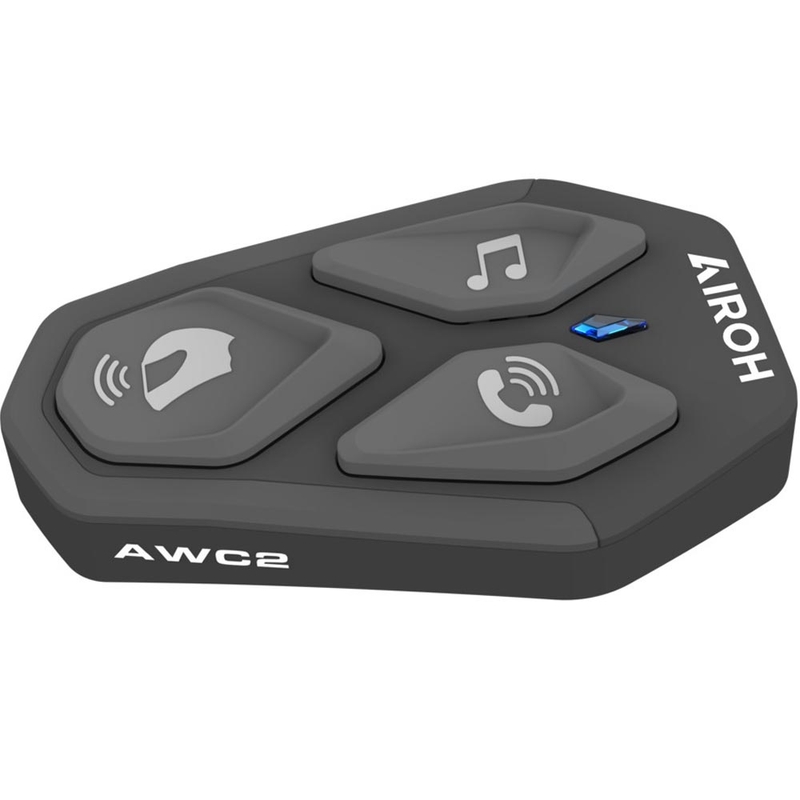 Bluetooth domofon za motor Airoh AWC2 črne barve