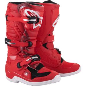 Otroški motoristični škornji Alpinestars Tech 7 S rdeči