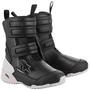 Ženski motoristični škornji Alpinestars Stella RT-7 Drystar črno-beli