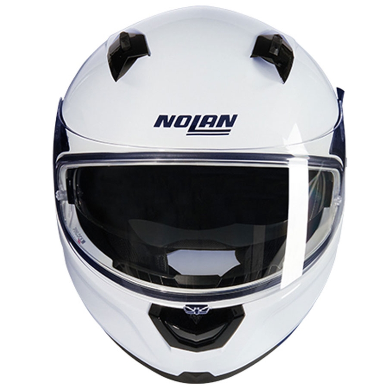 Nolan N60-6 Classico motoristična čelada z integriranim obrazom, bela