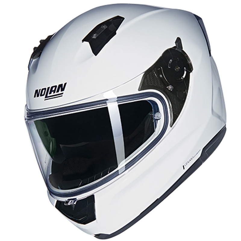Nolan N60-6 Classico motoristična čelada z integriranim obrazom, bela