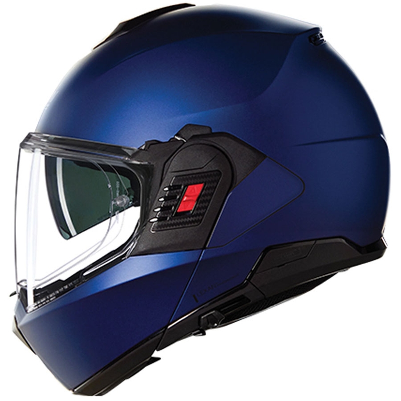 Preklopna motoristična čelada Nolan N120-1 Classico Nobile N-COM 313 modra