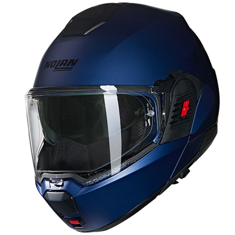 Preklopna motoristična čelada Nolan N120-1 Classico Nobile N-COM 313 modra