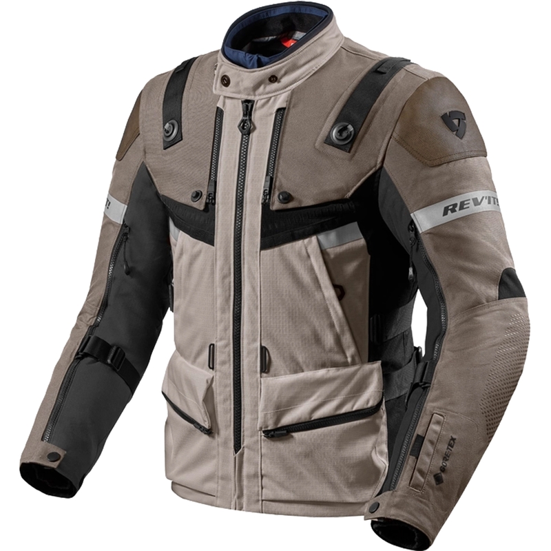 Motoristična jakna Revit Defender 3 GTX rjavo-črna