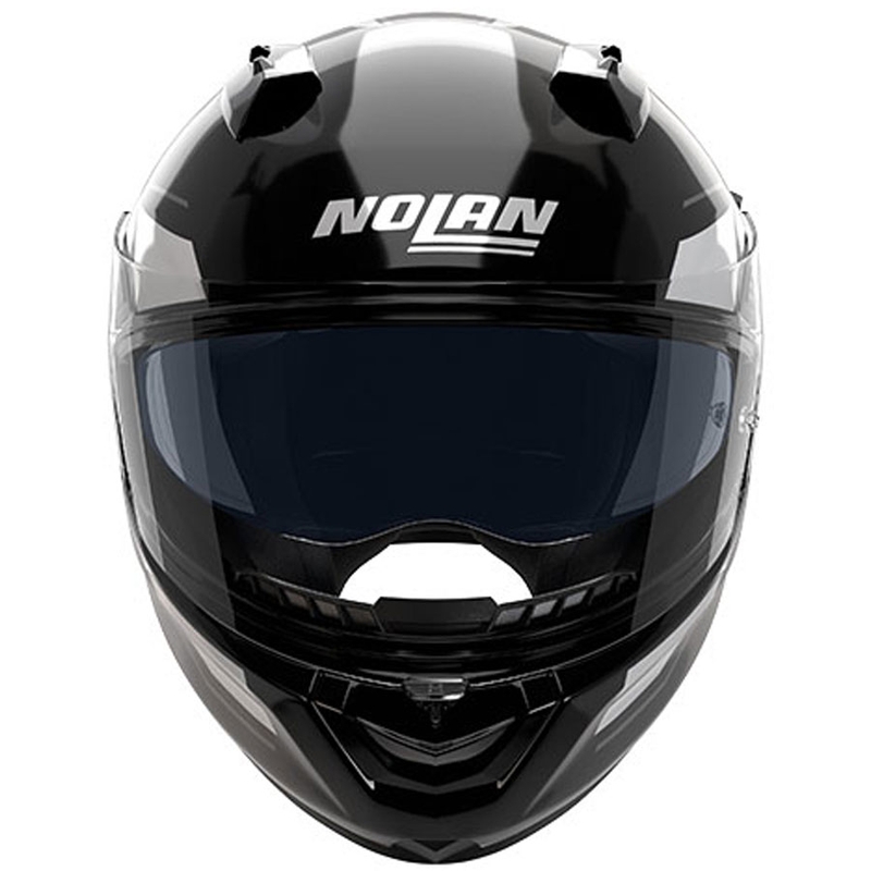 Motoristična čelada Nolan N60-6 Sincrono 353 črno-bela