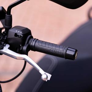 Oxford Hotgrips Advanced Courier ogrevani ročaji črne barve