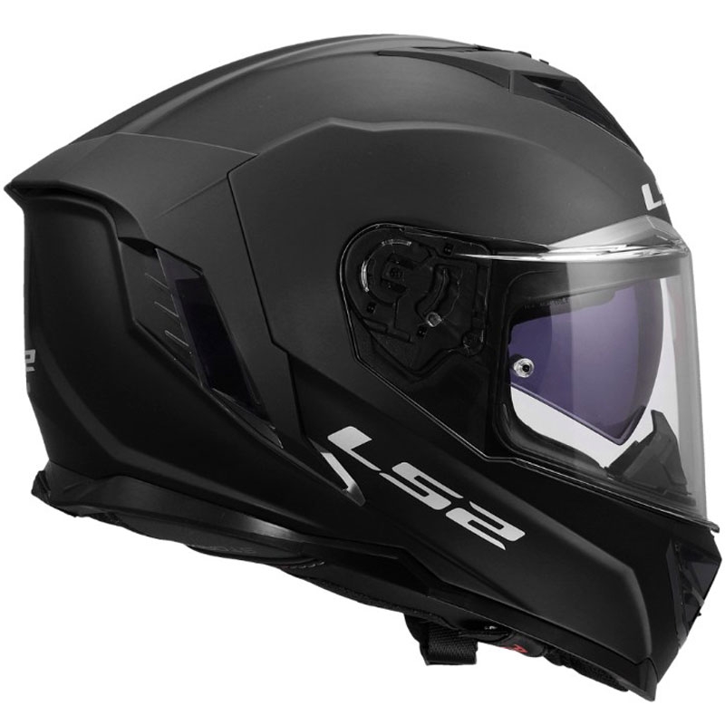 Motoristična čelada LS2 FF818 Storm III, polna, mat črna