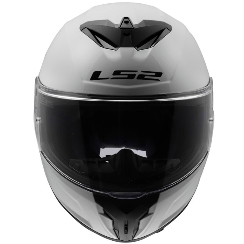 Celoobrazna motoristična čelada LS2 FF820 Rapid III, sijajno bela