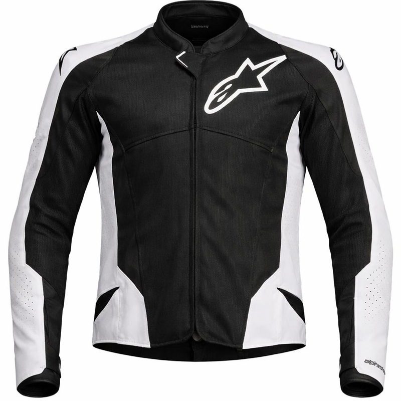 Alpinestars Viper Air V4 motoristična jakna črno-bela