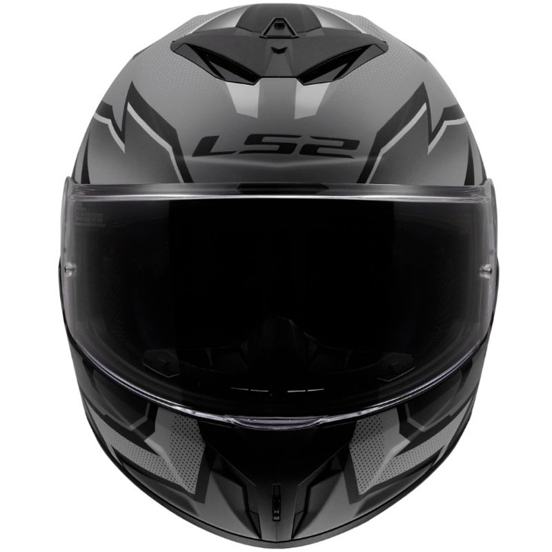 Motoristična čelada LS2 FF820 Rapid III Xtrem, mat črno-siva