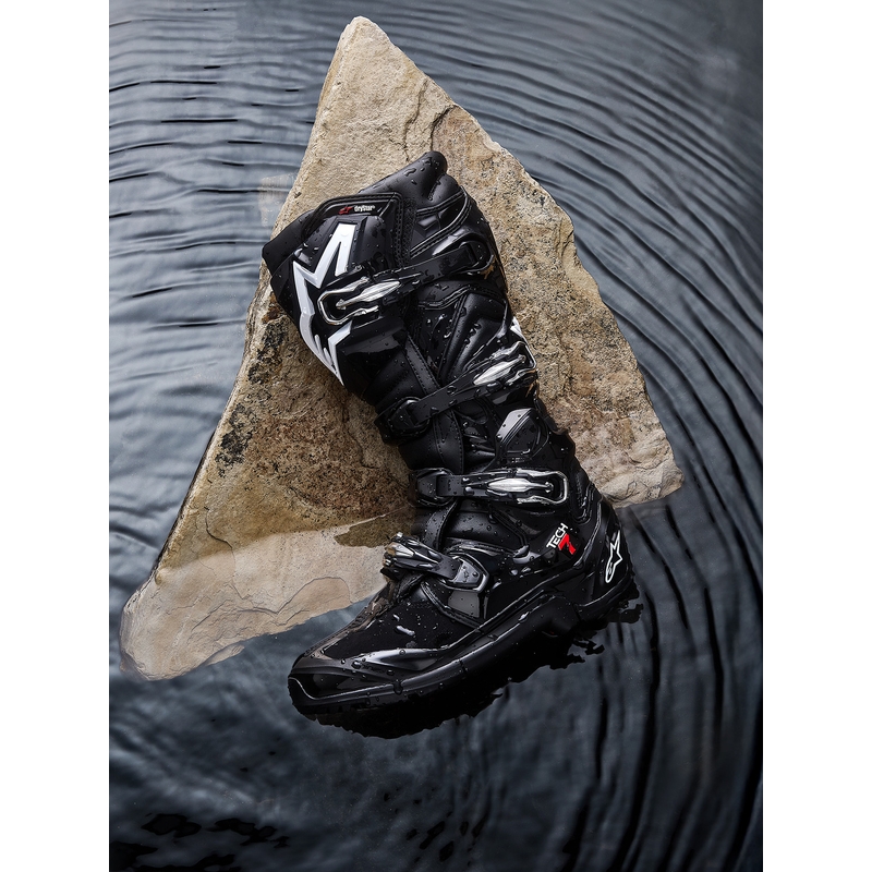 Moto škornji Alpinestars Tech 7 Enduro Drystar črne barve