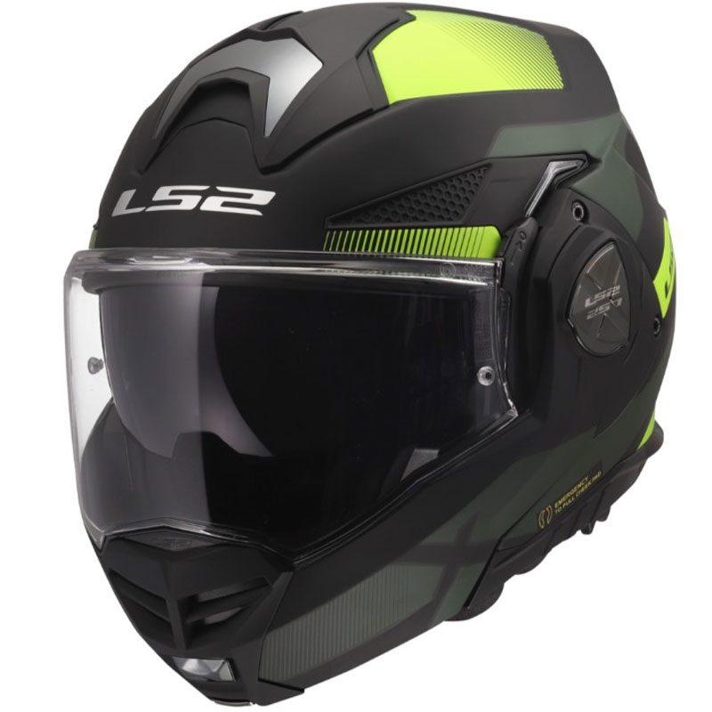 Motoristična čelada LS2 FF901 Advant X Nova mat fluo rumeno-črna