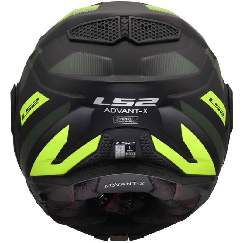 Motoristična čelada LS2 FF901 Advant X Nova mat fluo rumeno-črna