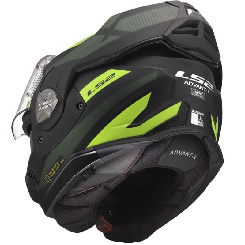 Motoristična čelada LS2 FF901 Advant X Nova mat fluo rumeno-črna