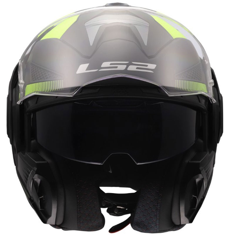 Motoristična čelada LS2 FF901 Advant X Nova mat fluo rumeno-črna