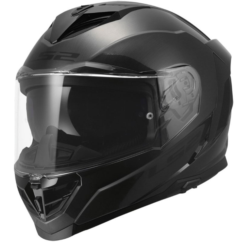 Motoristična čelada LS2 FF818 Storm III Jeans iz titana