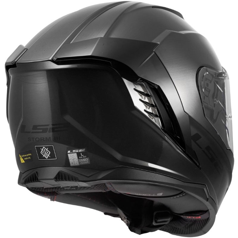 Motoristična čelada LS2 FF818 Storm III Jeans iz titana