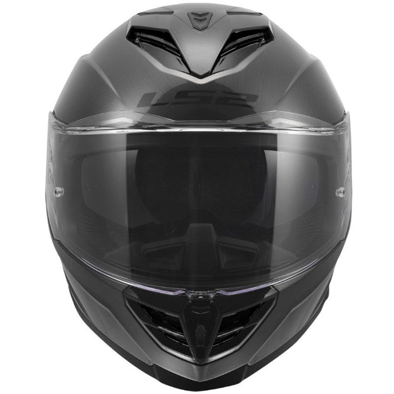 Motoristična čelada LS2 FF818 Storm III Jeans iz titana