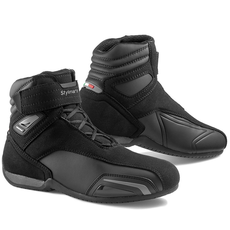 Stylmartin Vector WP črno-sivi motoristični škornji