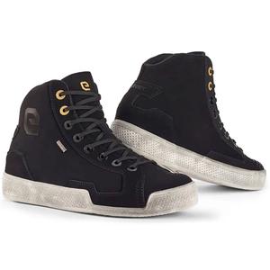 Eleveit ANTIBES WP FULL LEATHER motoristični škornji črni