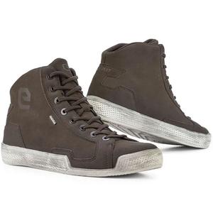 Eleveit ANTIBES WP FULL LEATHER rjavi motoristični škornji