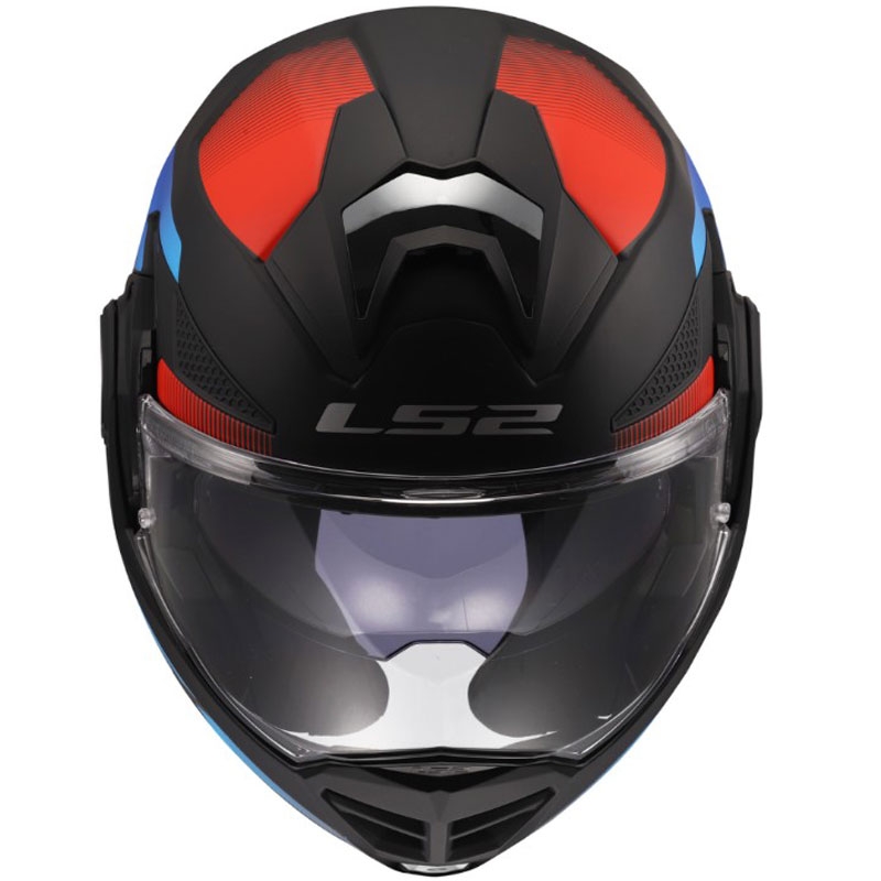 Motoristična čelada LS2 FF901 Advant X Nova mat črno-rdeče-modra