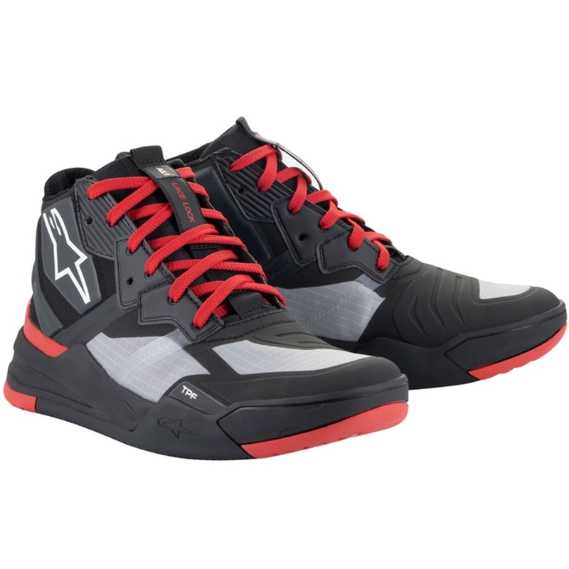 Motoristični škornji Alpinestars Speedflight črno-rdeče-beli