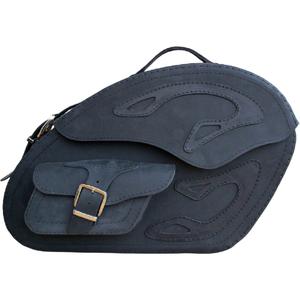 Usnjene motoristične torbe RSA S269 črne